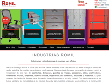 Tablet Screenshot of industriasromil.com